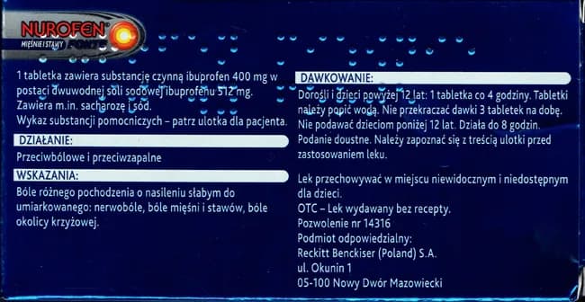Nurofen Forte - na co pomaga i jak skutecznie łagodzi ból