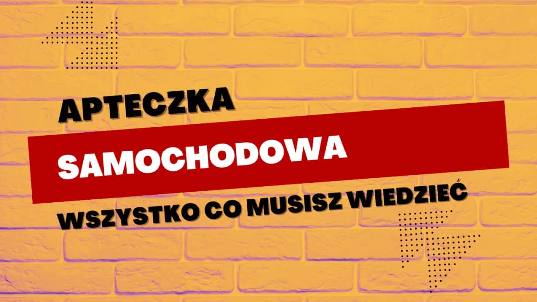 Czy w apteczce samochodowej jest maseczka? Sprawdź, co powinno być w środku